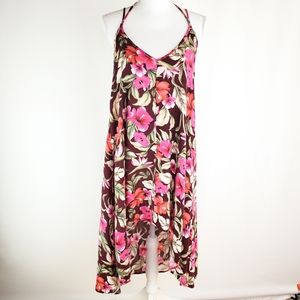 Blue Rain L floral dress